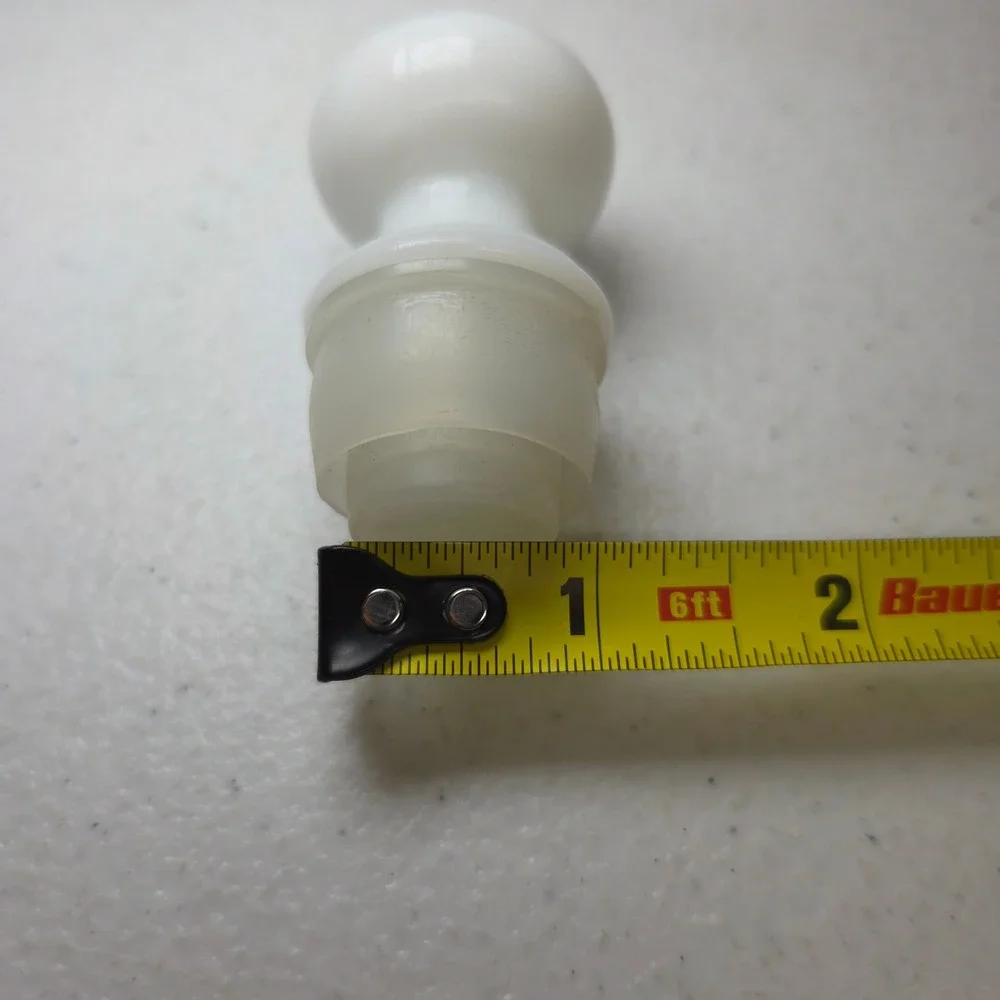 Vintage White Milk Glass Bottle Stopper Floral Daisy Embossed Top Replacement